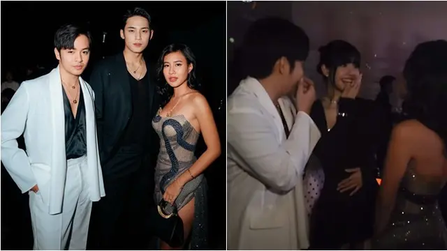 5 Potret Akrab Angga Yunanda dan Shenina Bareng Artis K-Pop di Event BVLGARI Ini Bikin Iri