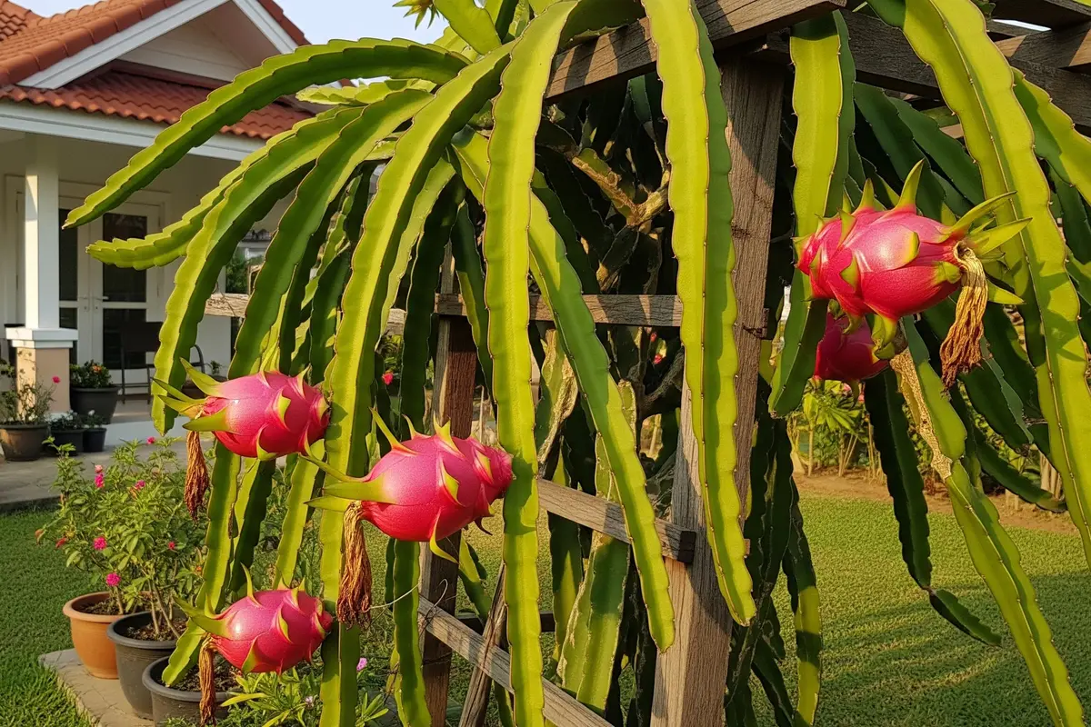 Tips Menanam Buah Naga di Pekarangan Rumah