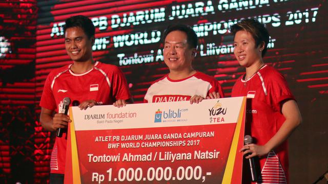 Tontowi Ahmad dan Liliyana Natsir