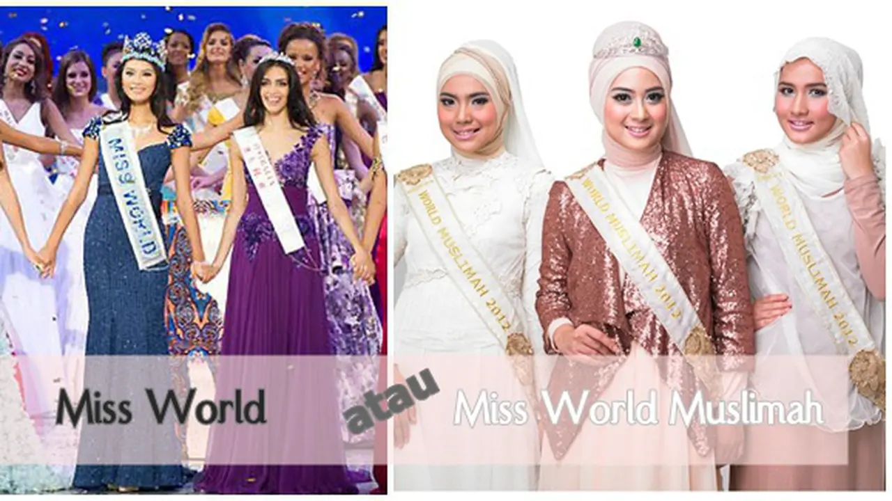 (c) Miss World & Miss World Muslimah