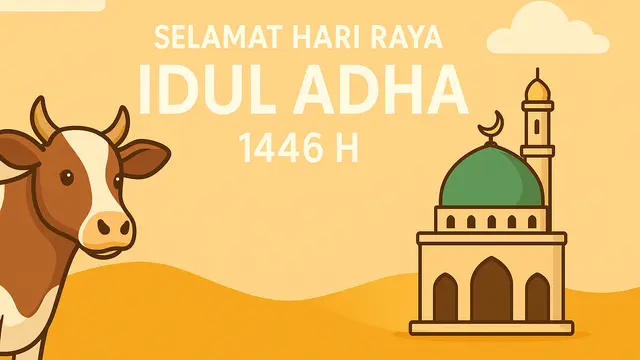Banner Idul Adha 2025 (Foto: ChatGPT)