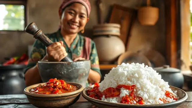 Resep Sambal Tempong, Pedas Nikmat Khas Banyuwangi - Feeds Liputan6.com