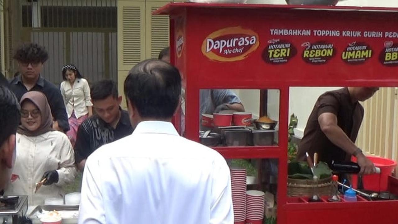 Chef Arnold di Rumah Jokowi