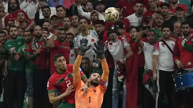 Timnas Prancis Vs Timnas Maroko Semifinal Piala Dunia 2022
