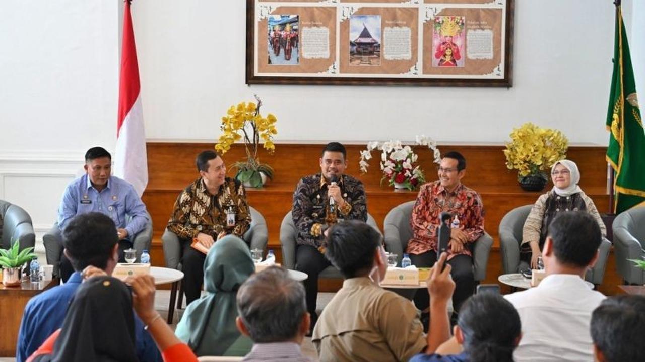 Gratis DP! Bobby Nasution Bantu Uang Muka Rumah untuk 100 Wartawan Pemprov Sumut Lewat Program 3 Juta Rumah