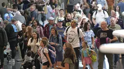 Perjalanan pada Memorial Day diperkirakan akan menjadi yang tersibuk dalam hampir 20 tahun terakhir. (AP Photo/Rick Bowmer)