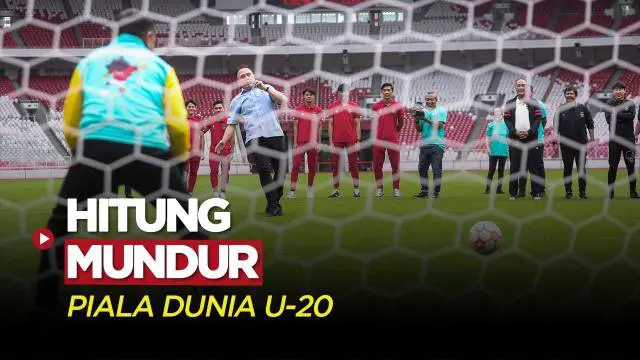 VIDEO: Menpora dan Ketum PSSI Tandai 100 Hari Jelang Piala Dunia U-20 Lewat Adu Penalti