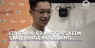 Brandon Salim dan keluarganya akan memanfaatkan libur lebaran untuk pergi jalan-jalan ke Jepang.