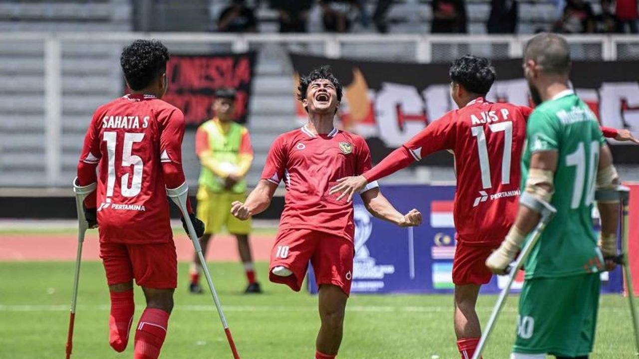 Pesta Gol Timnas Amputasi Indonesia di Piala Asia: Libas Suriah 5-0