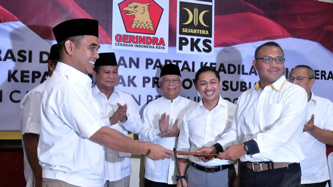 PKS-Gerindra Resmi Berkoalisi 
