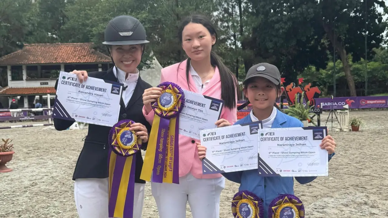 Jeihan Raih Podium dua kali