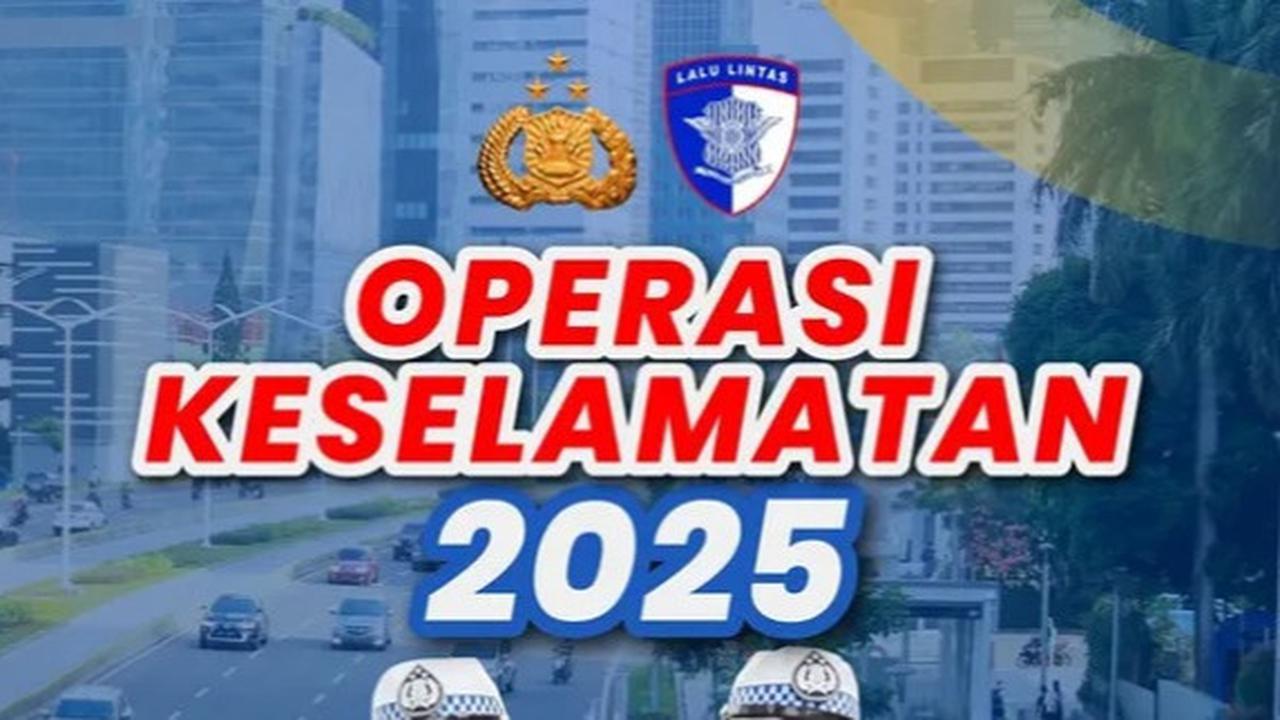 Polri Gelar Operasi Keselamatan 2025, Ini Pelanggaran yang Diincar