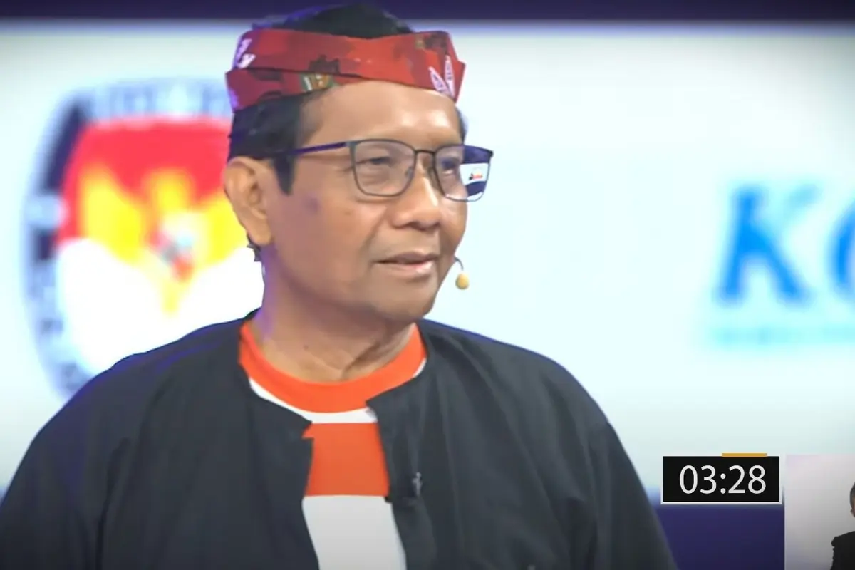 Calon Wakil Presiden Mahfud MD.