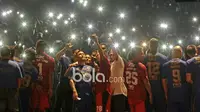Persib Bandung resmi memperkenalkan skuatnya kepada publik di Stadion Siliwangi, Bandung, Minggu (2/4/2017). (Bola.com/Nicklas Hanoatubun)