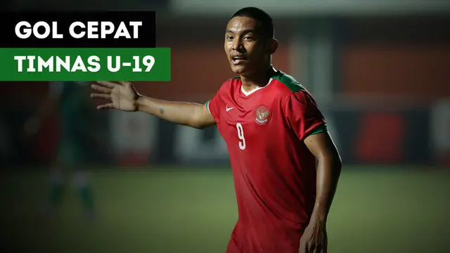 Berita video gol cepat Timnas Indonesia U-19 ke gawang Brunei yang diciptakan Muhammad Rafli Nursalim pada detik ke-43 di laga terakhir Grup B Piala AFF U-18 2017, Rabu (13/9).