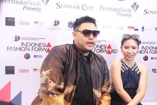Prescon Ivan Gunawan dalam JFW 2015/ copyright by Vemale.com