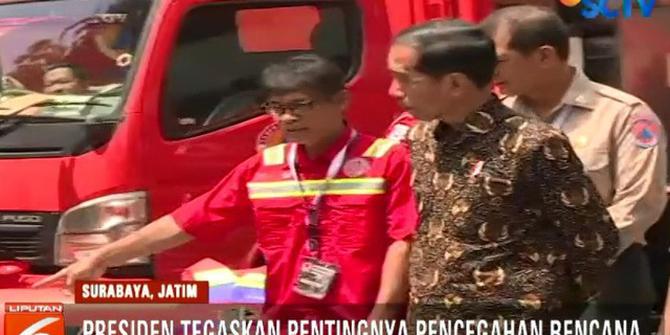 Penjelasan Jokowi Soal Cegah Bencana di Tanah Air