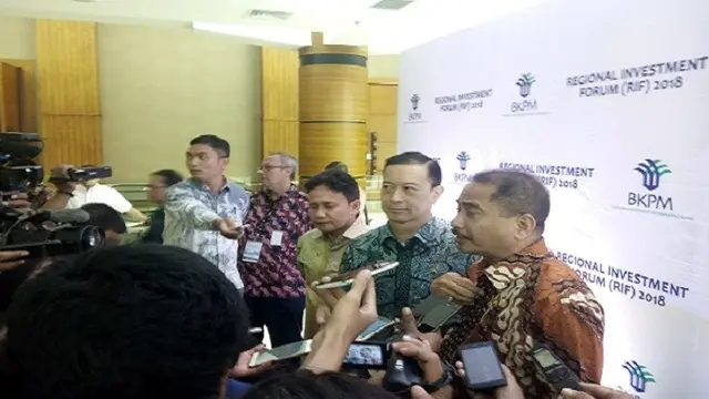 Menteri Pariwisata Arief Yahya bersama Kepala BKPM Thomas Lembong di Yogyakarta. (Liputan6.com/Yanuar H)