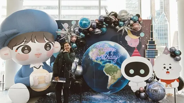 Dea Annisa sedang berlibur di Korea, penampilannya bisa kamu jadikan inspirasi untukmu yang ingin berlibur