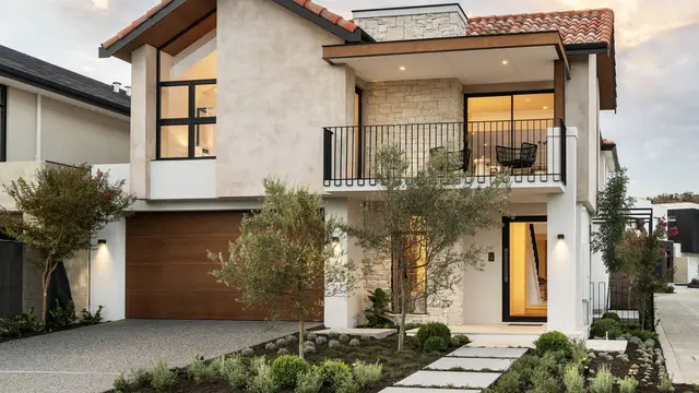 Desain Rumah Kontemporer Bangunan Bertingkat