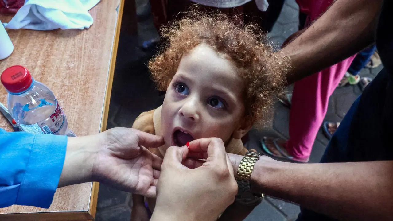 Jangkau Ratusan Ribu Anak-anak, Program Vaksinasi Polio Tahap Dua Dilaksanakan di Gaza