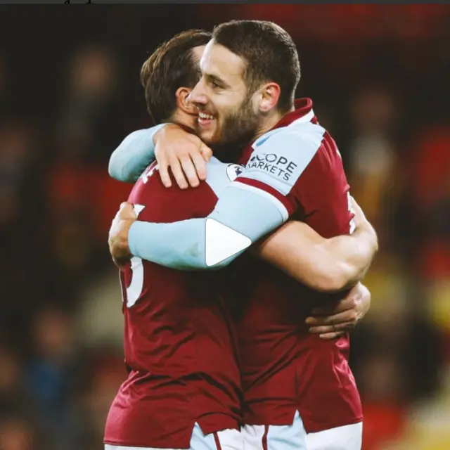 potret kemenangan West Ham atas Watford