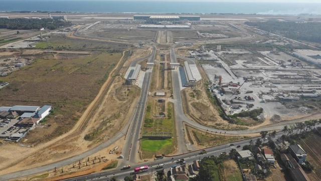 Pembangunan Bandara Internasional Yogyakarta. Dok Angkasa Pura I