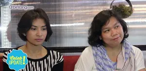 Ocha, istri Oon Project Pop sempat menangis  melihat keadaan suaminya. 