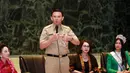 Pembekalan diberikan Ahok kepada para finalis, agar menjadi pelopor bangsa yang membangun. Terutama untuk menyambut dan bersaing dalam Masyarakat Ekonomi ASEAN (MEA). (Deki Prayoga/Bintang.com)