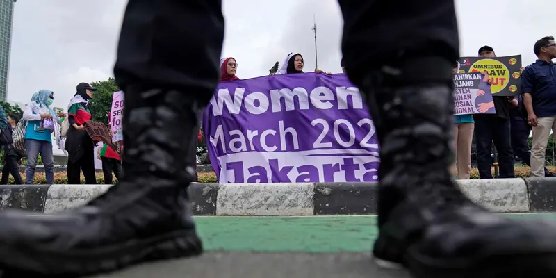 Peringatan Hari Perempuan Internasional di Jakarta
