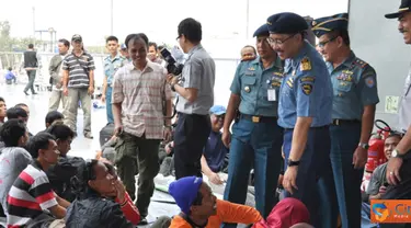 Citizen6, Tanjung Priok: Program mudik gratis dengan kendaraan roda dua yang dilepas di Dermaga Nusantara Pura, Pelabuhan Tanjung Priok, Jakarta merupakan kerjasama antara Kementerian Perhubungan dan jajarannya.  (Pengirim: Dispenkolinlamil)