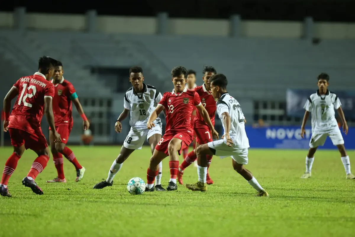 Duel Timnas Indonesia vs Timor Leste di Piala AFF U-23 2023