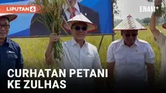 Naik Traktor, Zulkifli Hasan Dengarkan Curhat Petani
