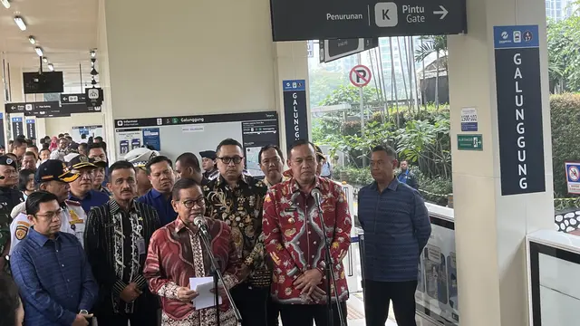 Gubernur Jakarta Pramono Anung kembali meresmikan trayek baru TransJabodetabek dari dan ke Bekasi.