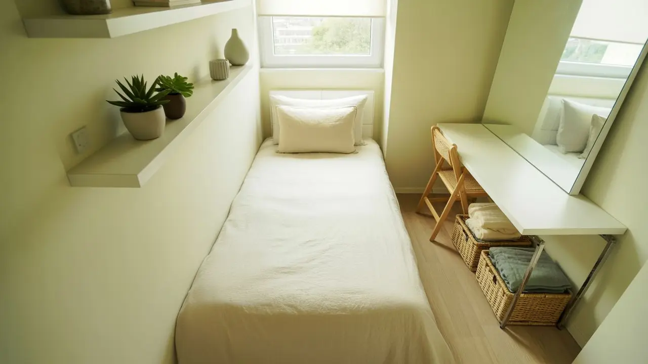 desain kamar tidur 1.5 x2 meter
