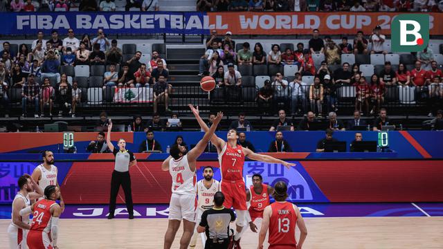 Timnas Basket Lebanon vs Kanada - Piala Dunia FIBA 2023