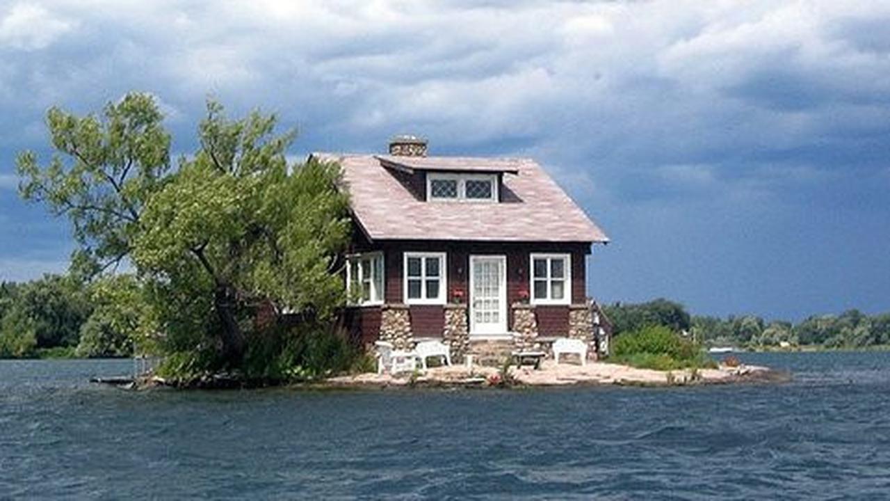 Unik, pulau mini di perbatasan AS-Kanada ini cuma seluas kamar kos