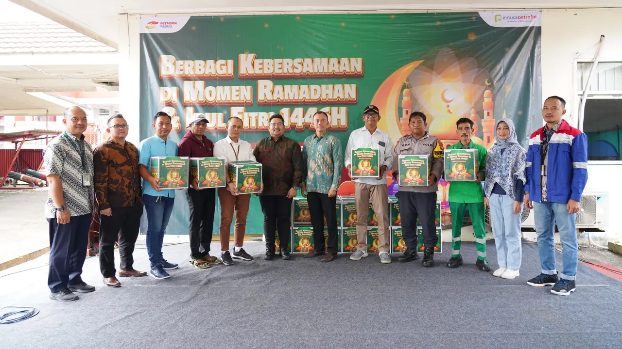 Elnusa Petrofin (EPN) menyalurkan total 10.872 paket sembako di 92 titik wilayah operasional yang tersebar di seluruh Indonesia (Istimewa)
