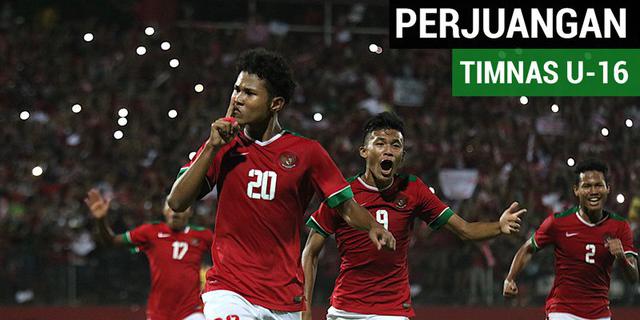 VIDEO: Perjuangan Timnas Indonesia Menuju Final Piala AFF U-16 2018