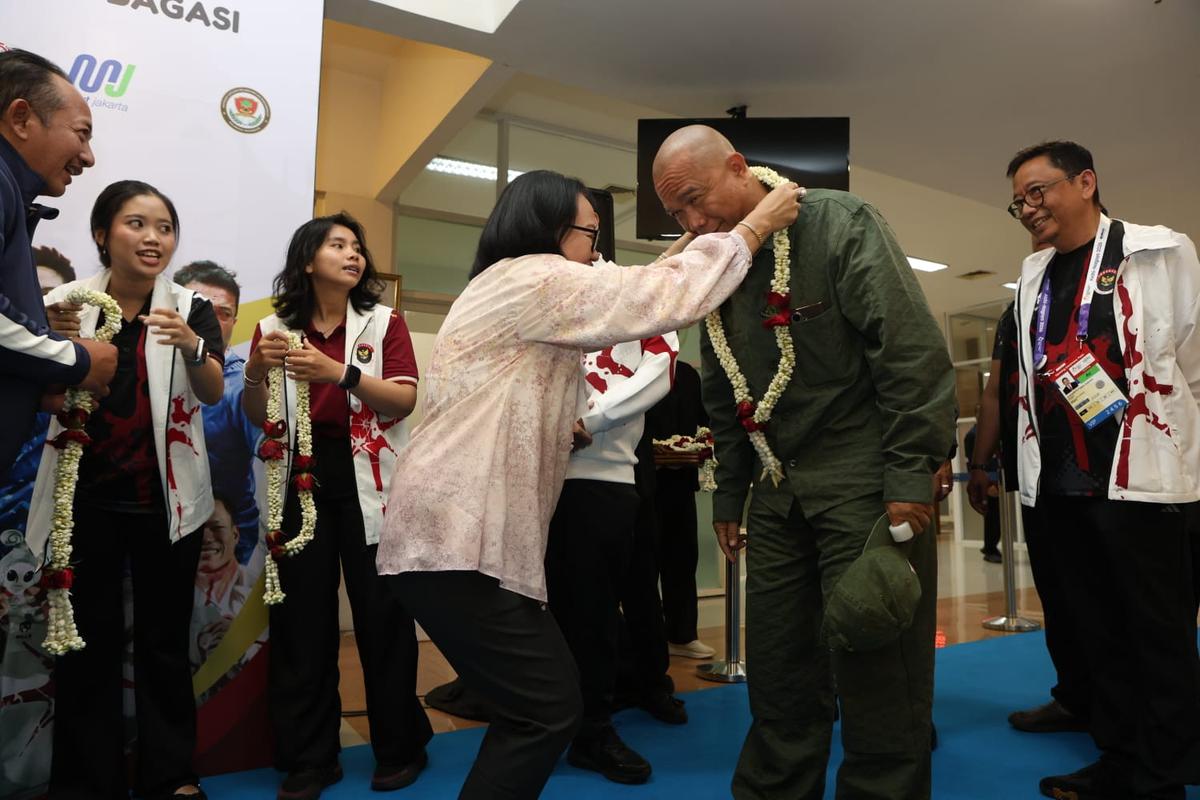 Atlet Asean Para Games Rp 97,2 miliar mendapat bonus dari Presiden Prabowo. (merdeka.com/Arie sunaryo).