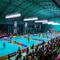 Suasana di GOR Djarum, Jati, Kudus, saat bergulirnya Audisi Umum PB Djarum 2025, Selasa (9/9/2025). (Bola.com/Bagaskara Lazuardi)