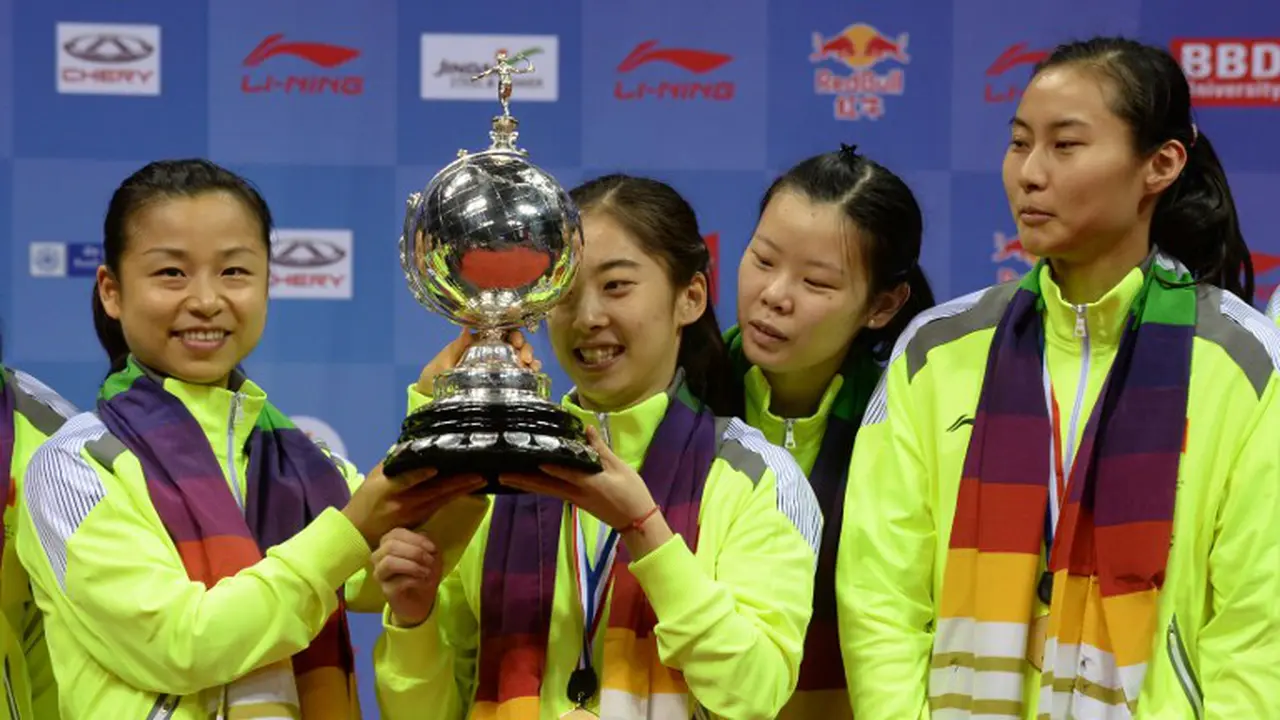China juara Uber
