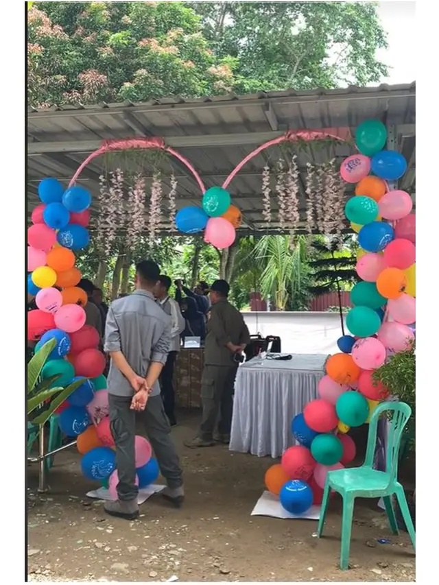 6 Potret TPS Bertema Valentine di Pemilu 2024, Penuh Warna Pink dan Hiasan Hati