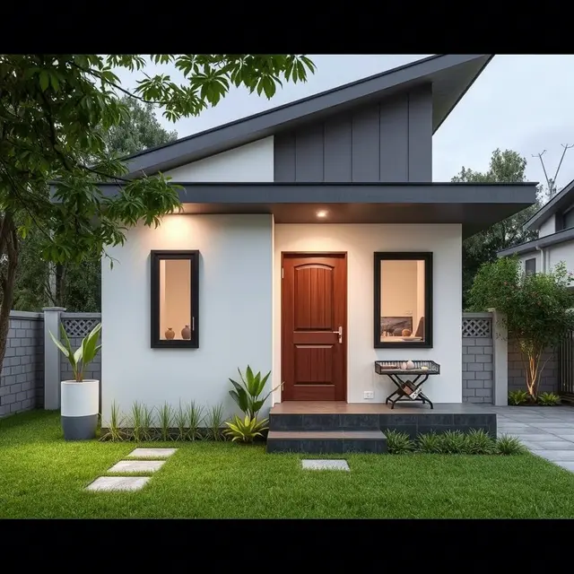 Gambar Rumah Kecil Tapi Cantik
