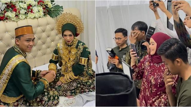 6 Potret Meggy Wulandari di Momen Pernikahan Anak Sambung, Kental Adat Bugis