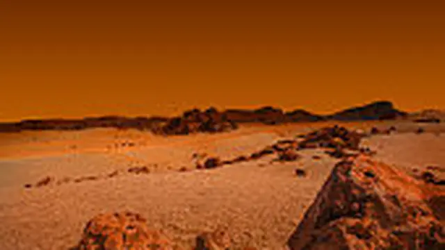 Planet Mars.