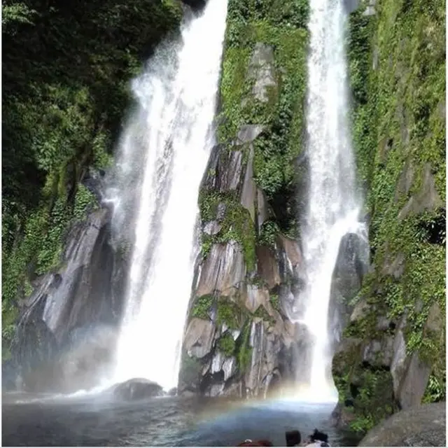 Air Terjun Lae Mbilulu di Pakpak Bharat, Sumatra Utara