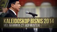 Pemilik Trans Corpora Jadi Menteri