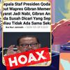 Cek Fakta: Hoaks Artikel Kepala KSP M Qodari Sebut Wapres Gibran Penuhi Syarat Jadi Nabi