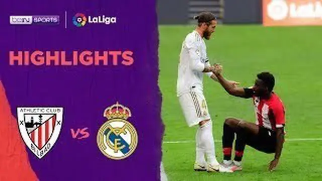 VIDEO: Highlights La Liga, Sergio Ramos Kembali Jadi Penyelamat Real Madrid Saat Taklukkan Athletic Bilbao 1-0